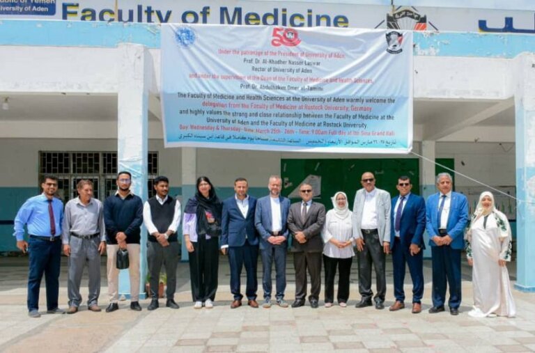 Aden University Pursues Academic Partnership with Germany's University of Rostock
