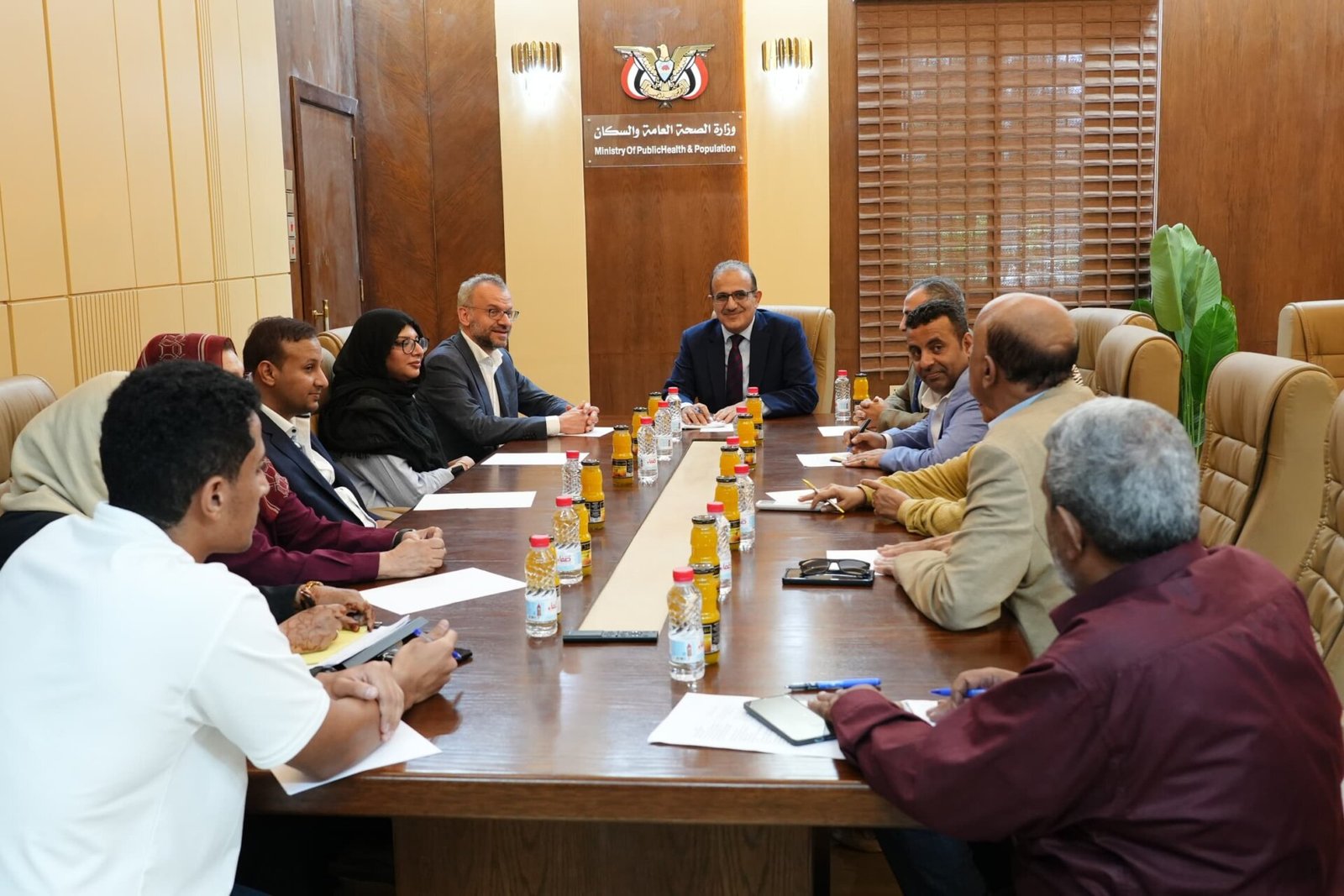 Collaboration talks held between Health Minister and delegation from University of Rostock