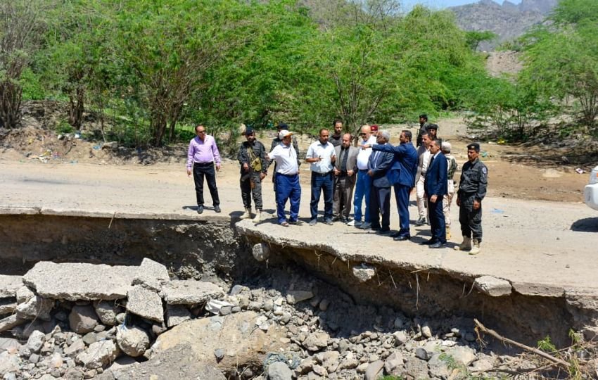 Government Committee Assesses Flood Damage in Taiz Districts