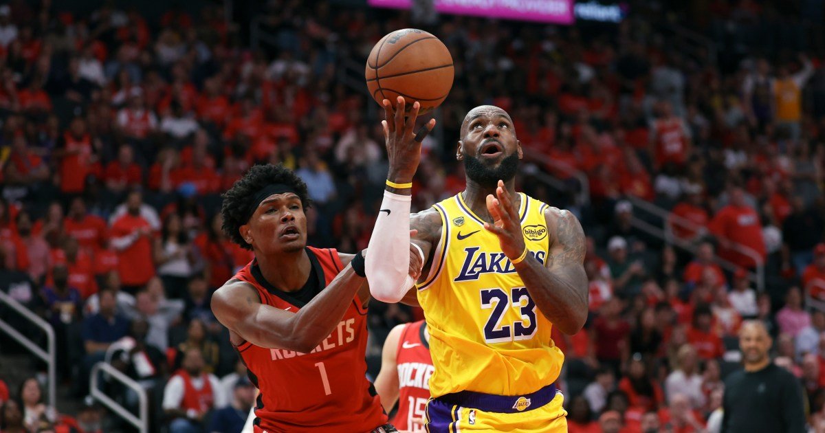 LeBron Leads Lakers to Overtime Victory Over Rockets, Securing 3