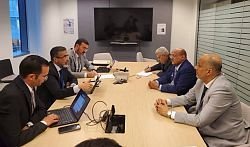 Minister of Finance and Central Bank Governor Engage with Arab Monetary Fund on Comprehensive Reform Implementation