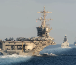 USS Abraham Lincoln Transits the Arabian Sea