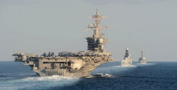 USS Abraham Lincoln Transits the Arabian Sea