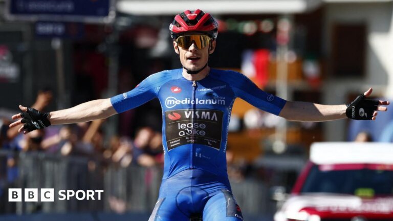 Jonas Vingegaard Claims Pink Jersey After Stage 14 Victory at Giro d'Italia 2026