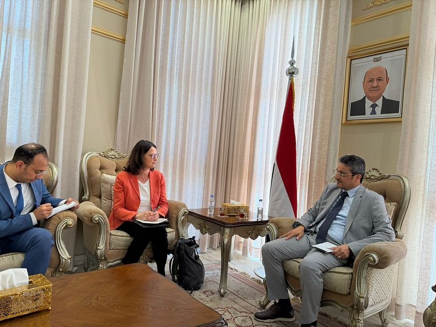 Minister of Culture Engages with German Foreign Ministry Official on Strengthening Cultural Cooperation and Safeguarding Yemeni Antiquities
