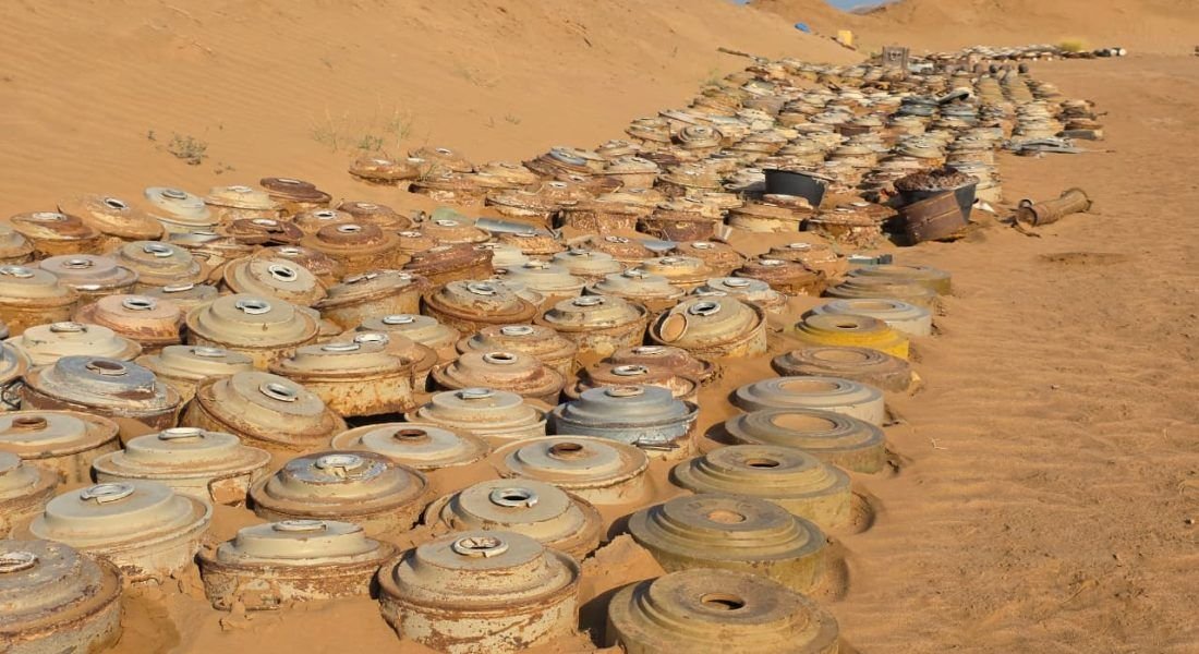 Since early June, 2,843 mines and unexploded ordnance have been removed by Masam.