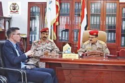 Strengthening cooperation was the focus of discussions between Taiz Axis Chief of Staff an