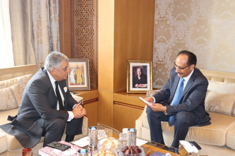 Cooperation in justice was discussed by Ambassador al-Asbahi and Morocco's Court President