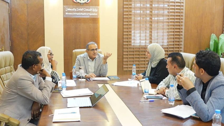 Health Minister and WHO Discuss Implementation of Pandemic Fund Projects in Yemen