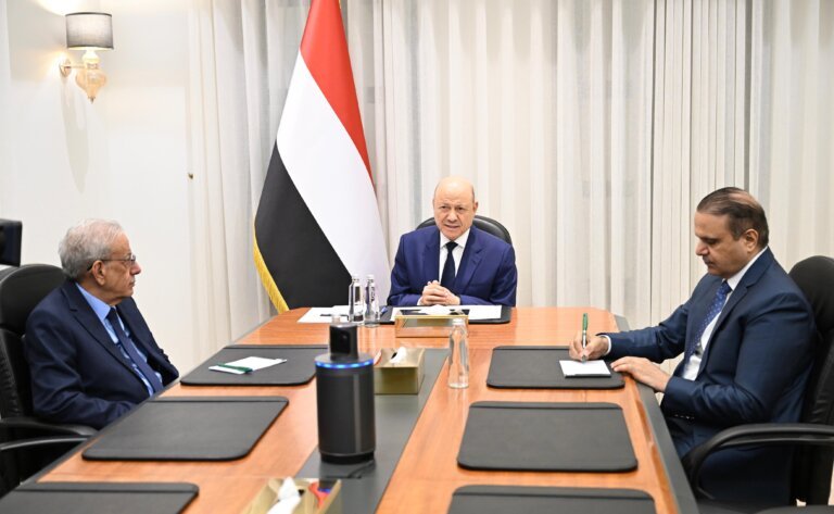 Flights outside state authority won't be permitted, says President al-Alimi; Houthis urged