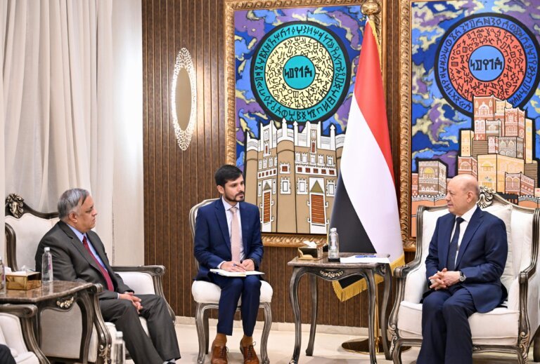 According to President al-Alimi, security in the Red Sea is a joint Yemeni and global duty