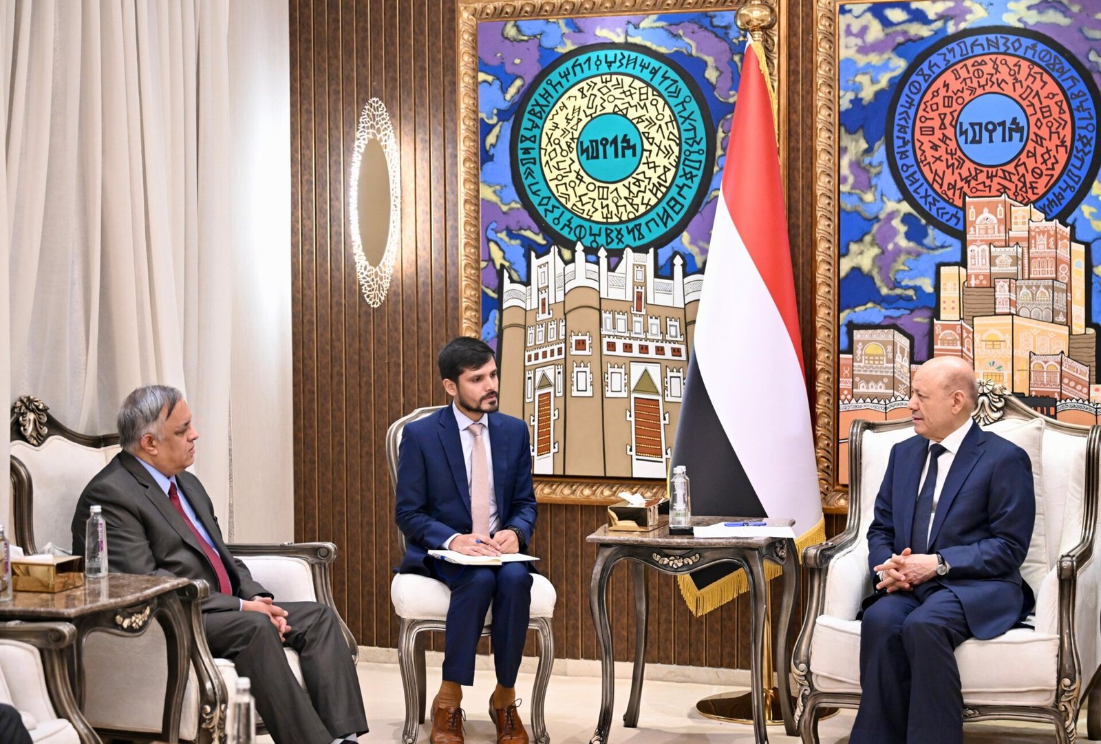 According to President al-Alimi, security in the Red Sea is a joint Yemeni and global duty