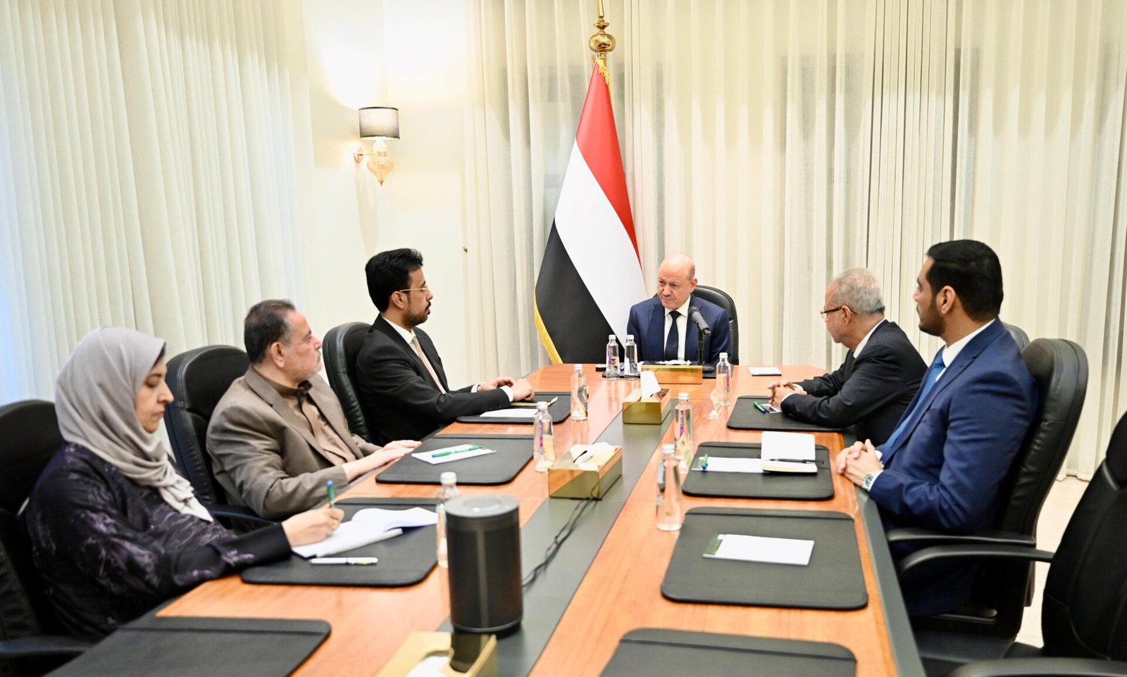 Houthi-controlled regions have become the worst places to live, says President al-Alimi.