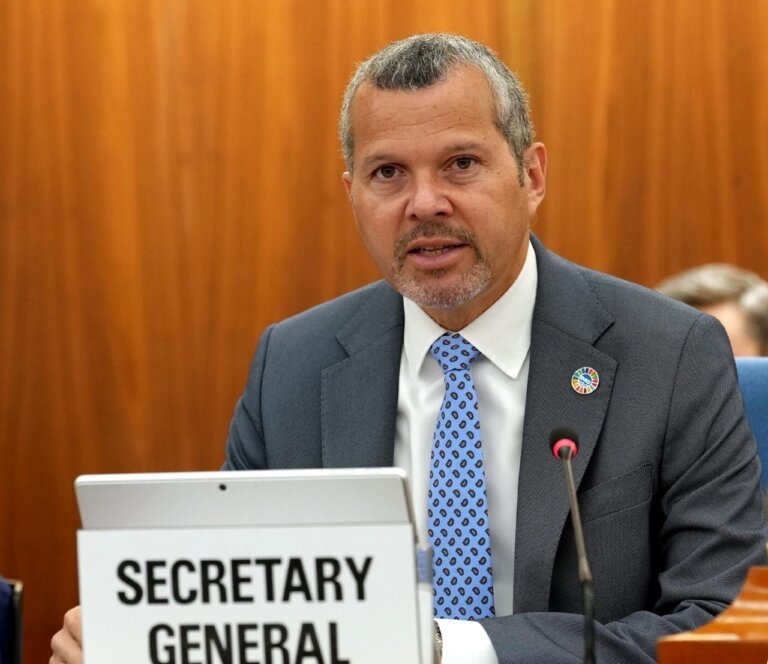 Houthi attacks pose a threat to international shipping, IMO Secretary-General warns.