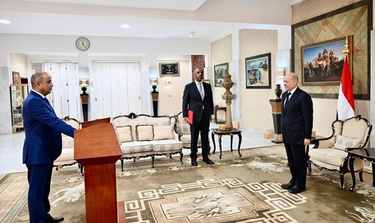 President Dr. Rashad al-Alimi makes a notable diplomatic move.
