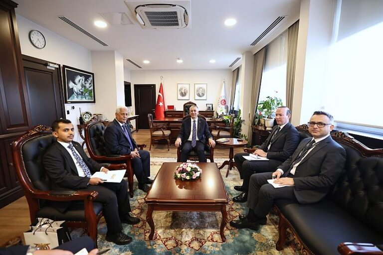Discussions on enhancing bilateral cooperation took place between Ambassador Tareq and Tur