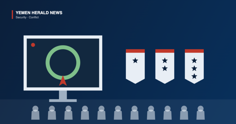 Illustration of a television screen showing a memorial wreath, three officer rank epaulettes bearing stars, and a row of mourner silhouettes.