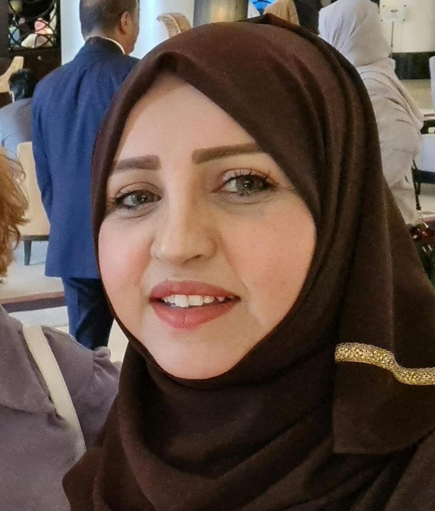 Zaafaran Zaid, head of the Yemeni Women’s Empowerment Foundation, pictured at an event in Aden