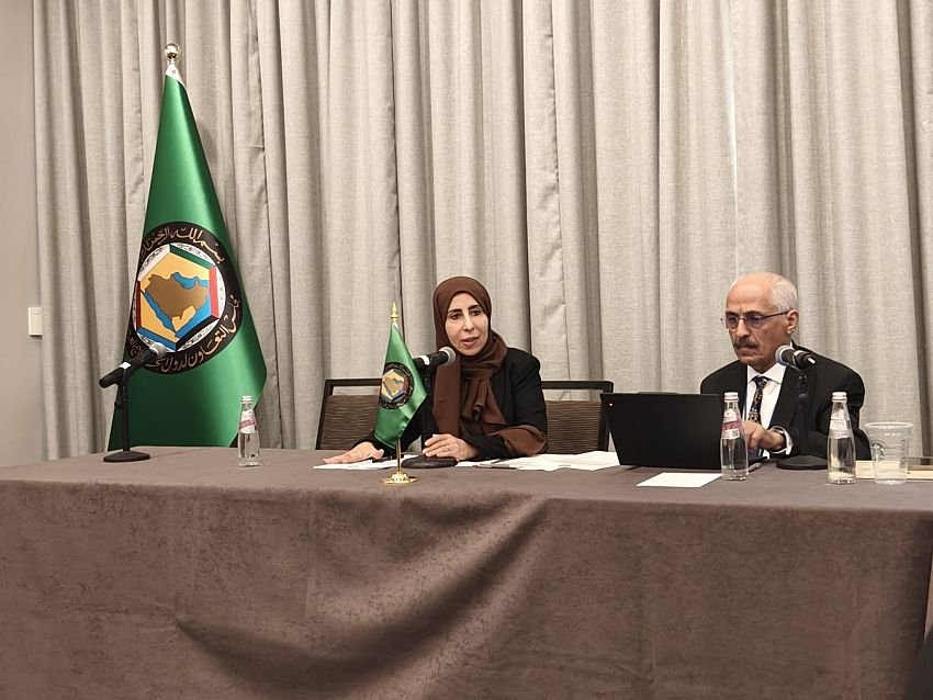 Yemeni Foreign Minister Afrah al-Zouba seated at a ministerial dialogue table during the 81st session of the UN General Assembly in New York
